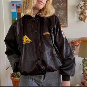 Black Bomber Jacket